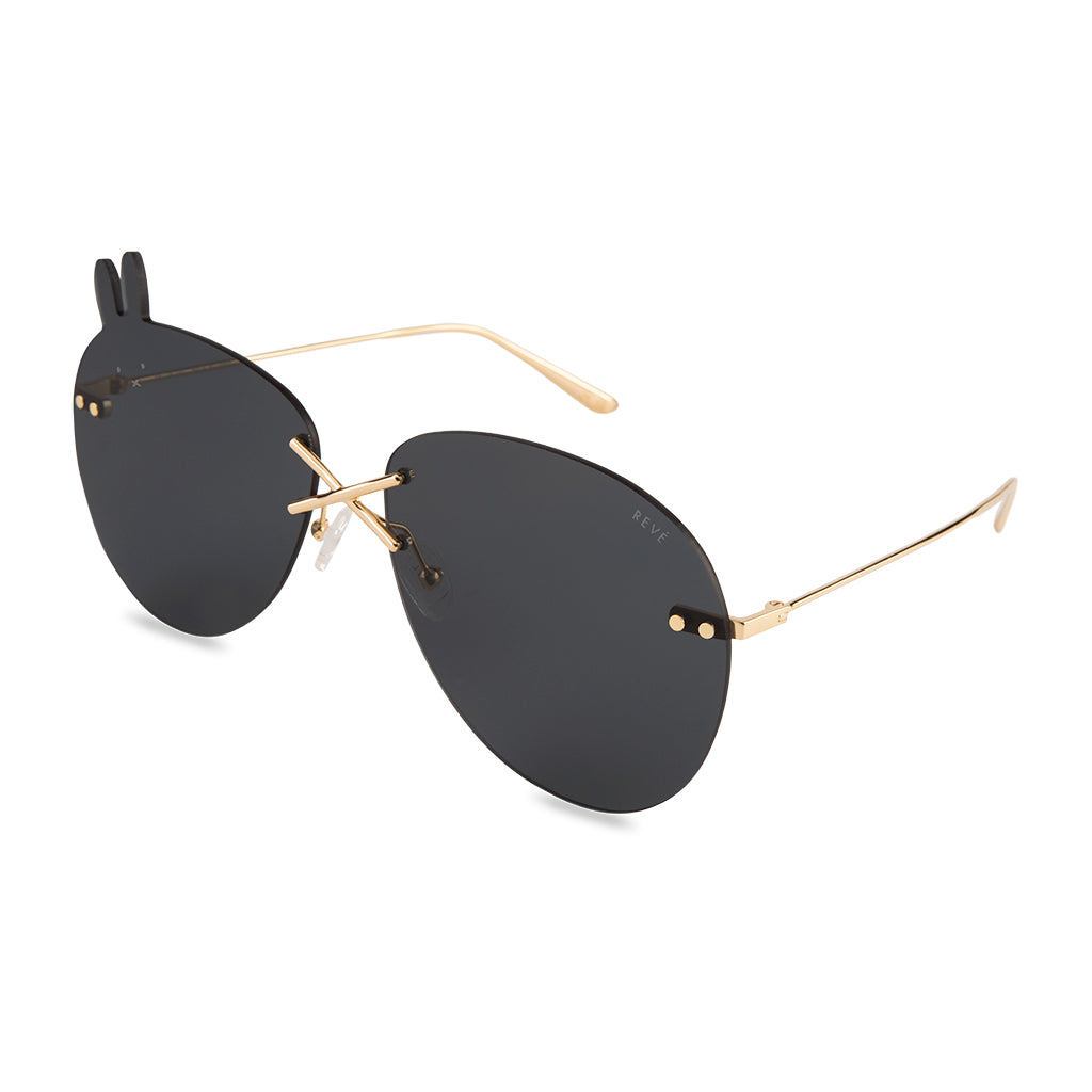 【激レア‼︎‼︎】revé by rené × miffy サングラス Some Bunny Loves You | Onyx Sunglasses | REVE by RENE x Miffy