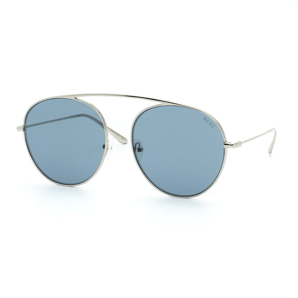 4AM | Dark Aquamarine Blue | Aviator Sunglasses - Asian Fit