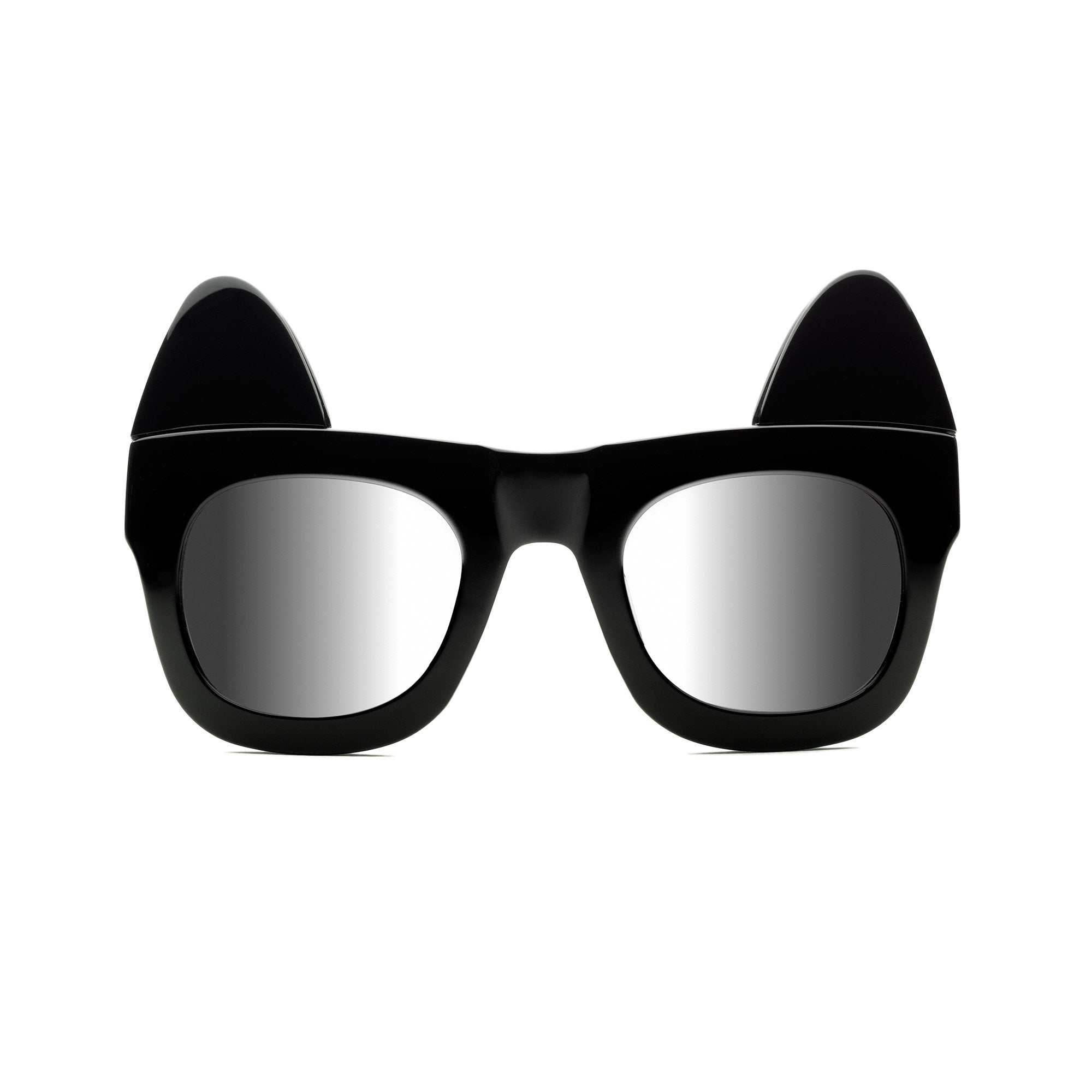 Bamblin - Trendy Cat-Eye Sunglasses Black