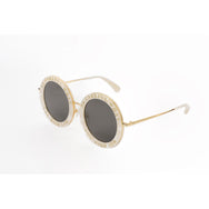 Honey Trap | Seashell | Fun Retro circle sunglasses