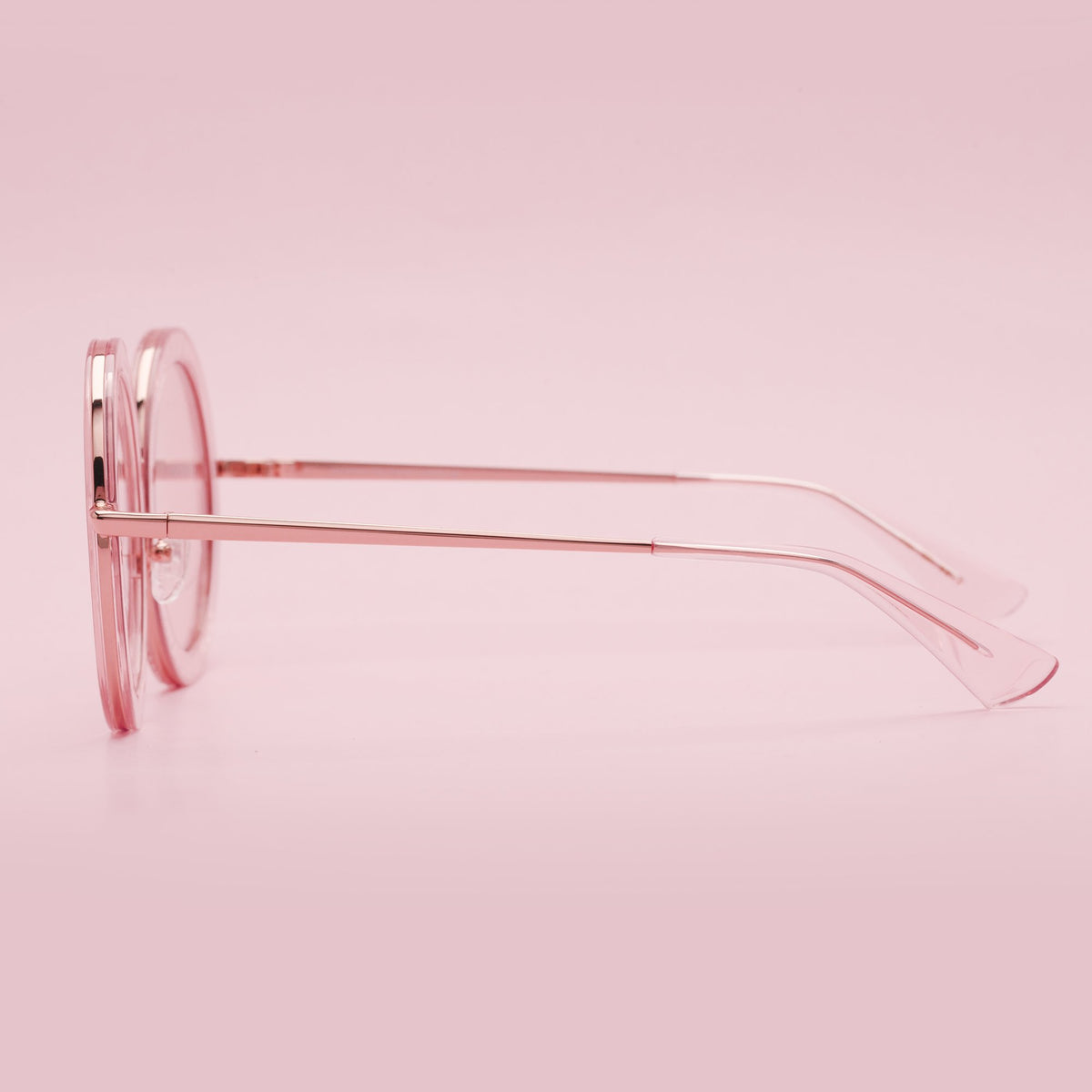 Honey Trap | Pink | Fun Retro circle sunglasses