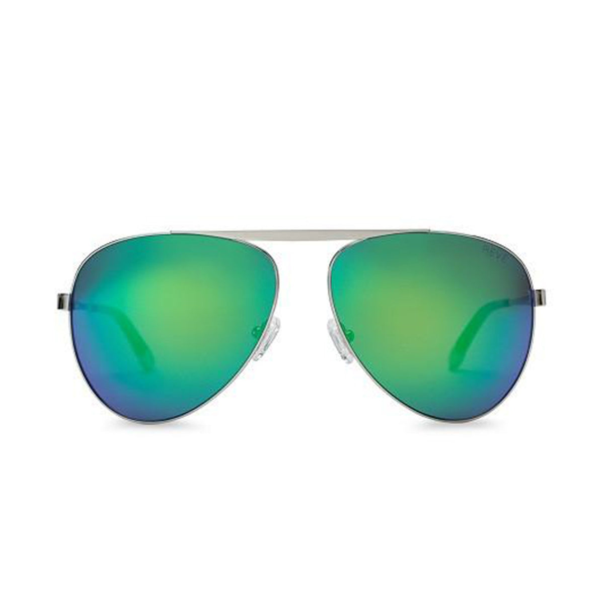 WISH YOU WERE HERE | GREEN ENVY aviator sunglasses with mirrored lenses
