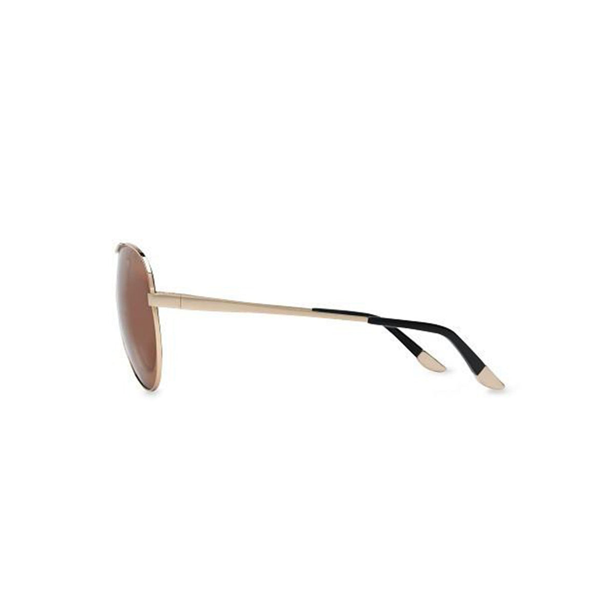 WISH YOU WERE HERE | CHAMPAGNE TAN aviator sunglasses with mirrored lenses